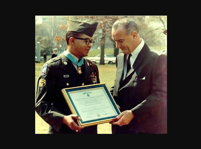 1967: Lawrence Joel receives Medal of Honor